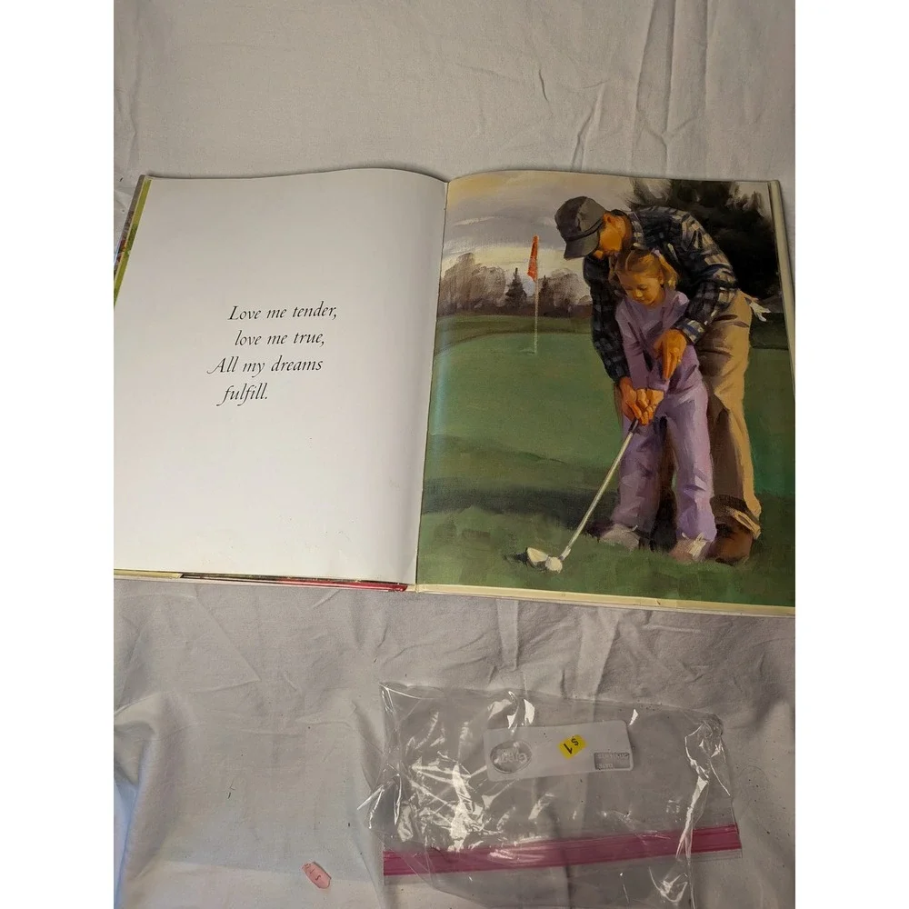 Elvis Presley Love Me Tender Childrens Book Hardcover Tom Browning CD Included